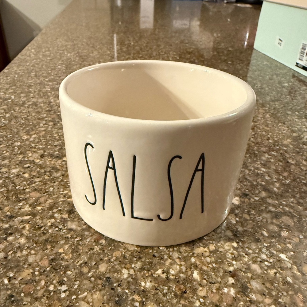 Rae Dunn Cream Salsa Bowl